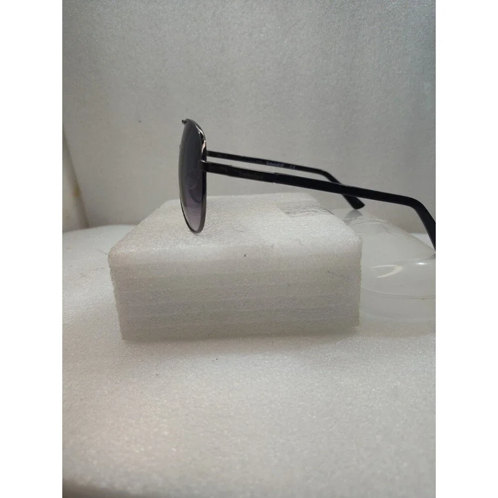 Timberland TB7160 Black Polarized Aviator Metal Sunglasses Frame 60-12-135